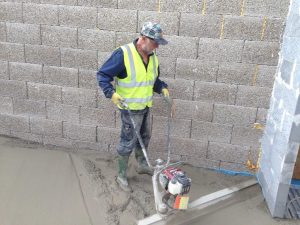 Tamping Concrete