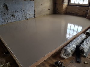 Screeded Test Floor.